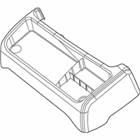 OEM 2017 Ram 2500 Tray-Floor Console - 1RT17DX9AB