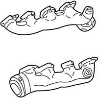 OEM 2001 Ford E-350 Super Duty Manifold - F5UZ-9431-A