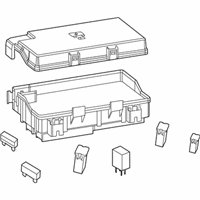 OEM 2016 Ram 1500 Intelligent Power Distribution Center - 68243258AB