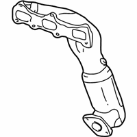 OEM 2000 Hyundai Sonata Exhaust Manifold Assembly, Left - 28510-37152