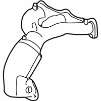 OEM 2001 Hyundai Sonata Exhaust Manifold Assembly, Right - 28510-37162