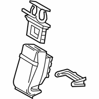 OEM 2010 Lexus GS460 Rear Seat Armrest Assembly, Center - 72830-30E00-A3