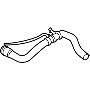 OEM 2022 Ford F-250 Super Duty Upper Hose - LC3Z-8260-A