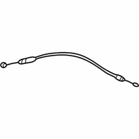 OEM 2003 Pontiac Vibe Cable, Rear Side Door Locking - 88969880