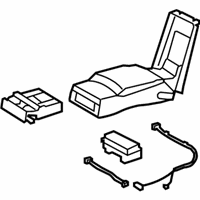 OEM 2009 Lexus LS600h Rear Seat Armrest Assembly, Center - 72830-50B90-A2