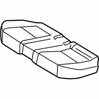 OEM Lexus LS460 Pad, Rear Seat Cushion - 71503-50040