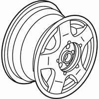 OEM Acura MDX Disk, Aluminum Wheel (17X6 1/2Jj) (Hitachi) - 42700-S3V-A31