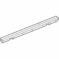 OEM 1996 Acura Integra Weatherstrip, Right Rear Door (Inner) - 72835-ST8-003