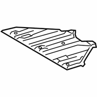 OEM Lexus INSULATOR, Rear Floor - 58321-78010