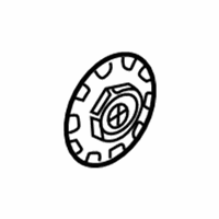OEM 1997 BMW 328i Hub Cap - 36-13-1-092-734