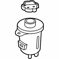 OEM 2018 Ford F-250 Super Duty Power Steering Pump Reservoir - HC3Z-3E764-D