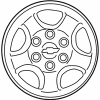 OEM 2001 Chevrolet Tahoe Wheel - 9595394