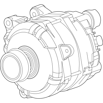 OEM 2021 Cadillac CT4 Alternator - 13539728