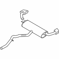 OEM 2015 BMW X6 Rear Exhaust Flap Muffler - 18-30-8-679-891