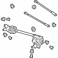 OEM 2009 Acura RL Link, Front Wiper (Lh) - 76530-SJA-A01