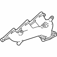 OEM 2002 Chrysler Sebring Exhaust Left Manifold - MR481815