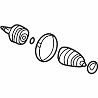 OEM 2000 Honda Accord Cv Joint Set, Outboard - 44014-S0K-C01