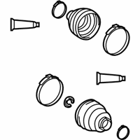 OEM 2018 Lexus LS500h Boot Kit, FR Drive S - 04427-50060