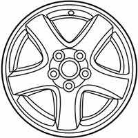 OEM 2006 Toyota Camry Spare Wheel - 42611-AA080