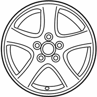 OEM Toyota Camry Wheel, Alloy - 42611-06180