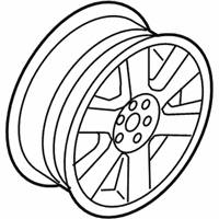 OEM Mercury Wheel, Alloy - 8E6Z-1007-G