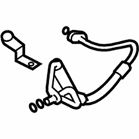 OEM 2012 Infiniti G25 Hose Flexible, High - 92490-3WJ0A