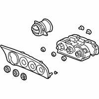 OEM 2005 Acura RSX Control Assembly, Automatic Air Conditioner (Dark Titanium) - 79600-S6M-A43ZF