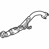 OEM Honda Accord Pipe A Assy., Exhuast - 18200-TVA-A03