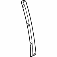 OEM 2001 Saturn L100 Applique Asm, Front Side Door Window Frame Rear - 24427132