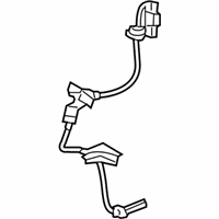 OEM 2005 Acura RL Sensor Assembly, Right Rear - 57470-SJA-003