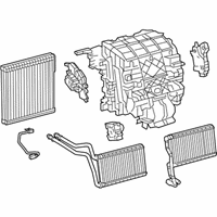 OEM 2019 Toyota Prius Prime Evaporator Assembly - 87050-47400