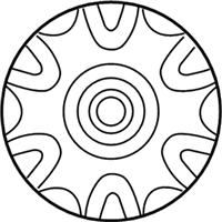 OEM 2004 Chrysler Sebring Wheel Center Cap - 4782764AA