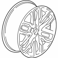 OEM GMC Acadia Wheel, Alloy - 22996314
