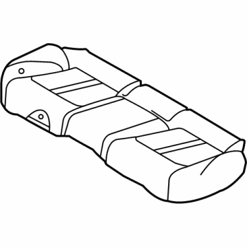 OEM 2022 Hyundai Sonata Pad Assembly-Rear Seat Cushion - 89151-L5000