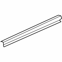 OEM 2000 Honda CR-V Weatherstrip, RR. Door (Inner) - 72835-S10-003