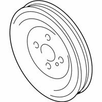 OEM Hyundai Pulley-Coolant Pump - 25221-23040