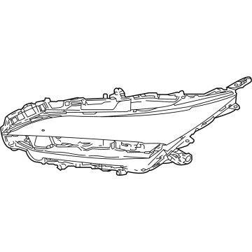 OEM Toyota Venza Composite Assembly - 81070-48J20