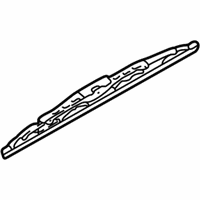 OEM 2000 Kia Spectra 19" Wiper Blade - 00009ADU19KA