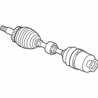 OEM 2012 Hyundai Santa Fe Shaft Assembly-Drive, LH - 49500-1U400
