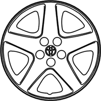 OEM 2008 Toyota Matrix Wheel Cover - 42621-AB120