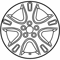 OEM 2005 Toyota Corolla Wheel, Alloy - 42611-AB041