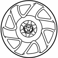 OEM 2005 Toyota Matrix Wheel Cover - 42621-AB090