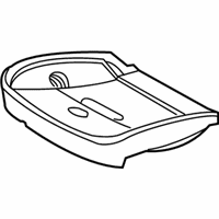 OEM 2007 BMW M5 Padded Section, Comfort Seat - 52-10-7-007-598