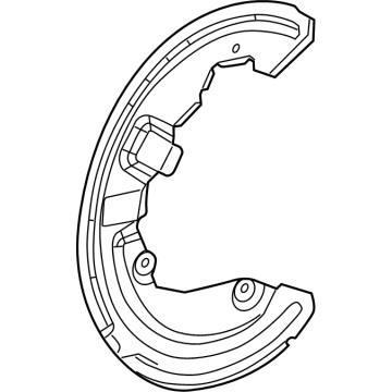OEM 2020 Cadillac CT4 Splash Shield - 22740597