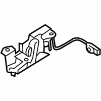 OEM BMW 330e Right Lower Hood Lock - 51-23-7-242-549