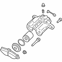 OEM 2006 Cadillac STS Caliper - 89060222