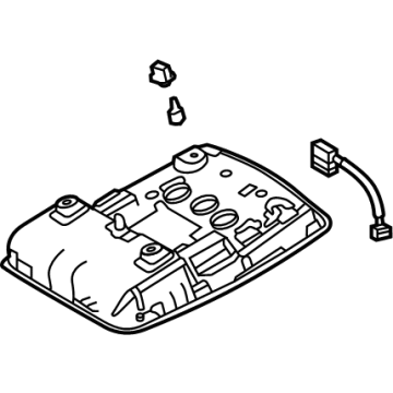 OEM 2020 Toyota Mirai Map Lamp Assembly - 81260-62020-A0