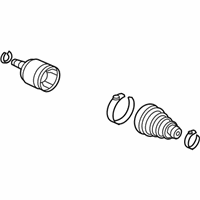 OEM 2006 Honda Accord Boot Set, Inboard - 44017-S3X-901