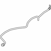 OEM BMW TRANS. OIL COOLER RETURN LIN - 17-22-9-494-457