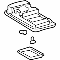 OEM 1997 Toyota Corolla Map Lamp Assembly - 81260-20160-B1